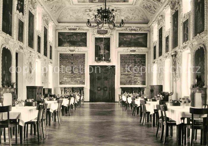 Zangberg Kloster von der Heimsuchung Mariae Ahnensaal Speisesaal