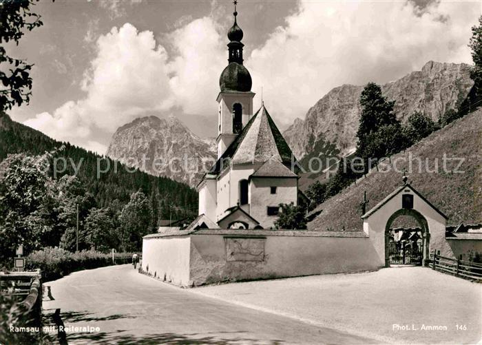 Ramsau Berchtesgaden mit Reiteralpe Kirche