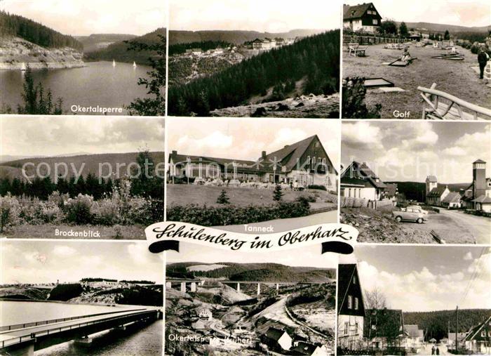 Schulenberg Oberharz Okertalsperre Minigolf Brocken Hotel Gaststaette Tanneck