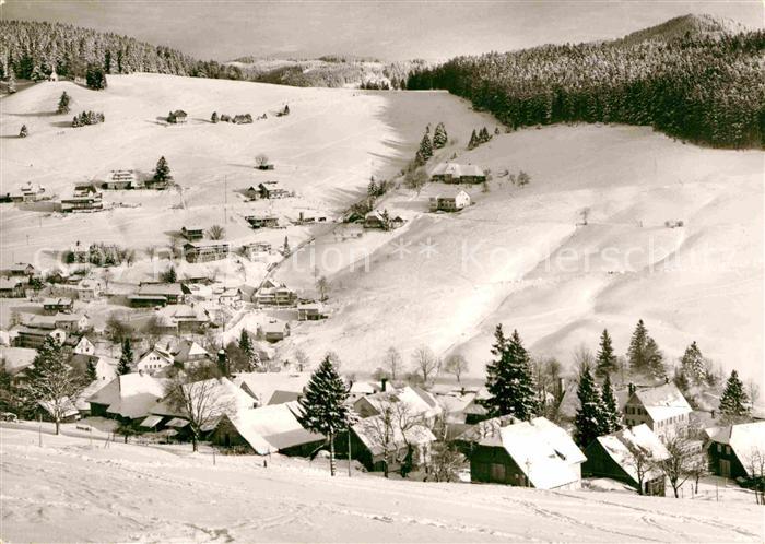 Todtnauberg Panorama Hoehenluftkurort Wintersportplatz Schwarzwald