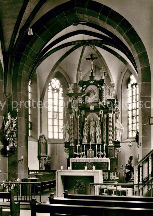 Oberursel Taunus Pfarrkirche St Ursula Chor