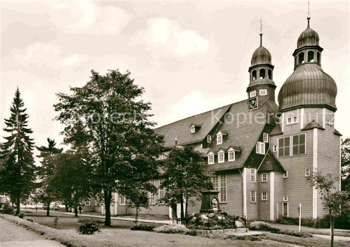 Clausthal-Zellerfeld Goslar Niedersachsen Marktkirche zum Heiligen Geist Groesst