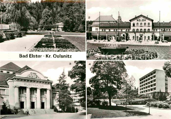 Bad Elster Badecafe Badeplatz Kurtheater Bettenhaus