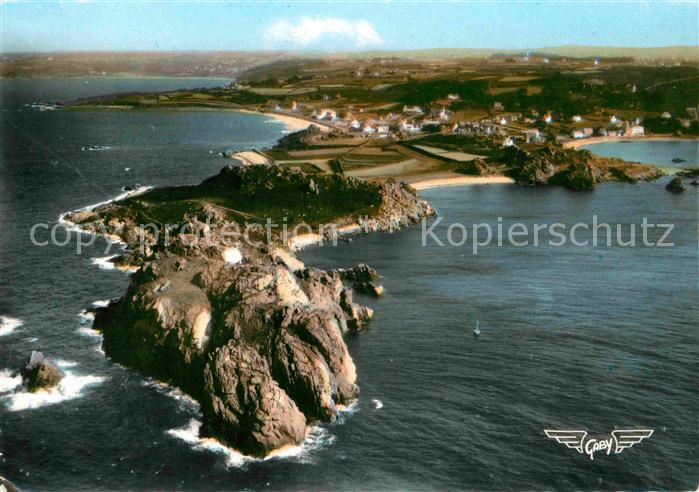 Primel Tregastel La Pointe de Primel vue aerienne