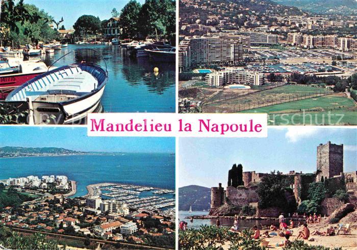 Mandelieu-la-Napoule Cannes Marina Embouchure de la Siagne Chateau