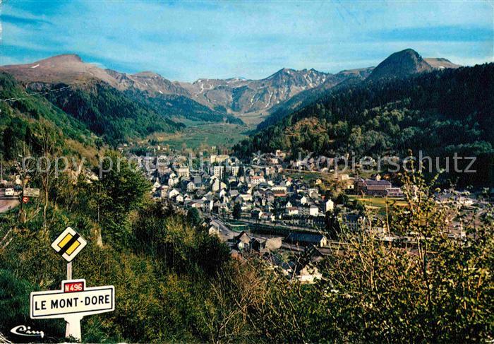 Le Mont-Dore Puy de Dome Panorama Montagnes Puy de Sancy