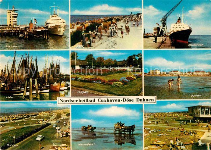 Duhnen Nordsee Alte Liebe Faehre Strand Hafen Kurpark Wattenfahrt Pferdekutsche