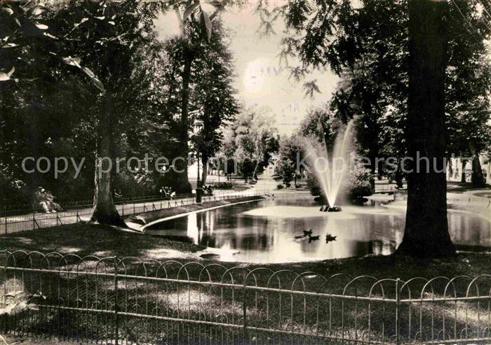 Vichy Allier Jardins des Bords de l'Allier Bassin des Cygnes
