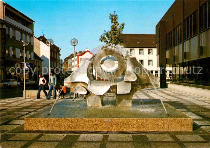 Hilden Duesseldorf Markt Brunnen