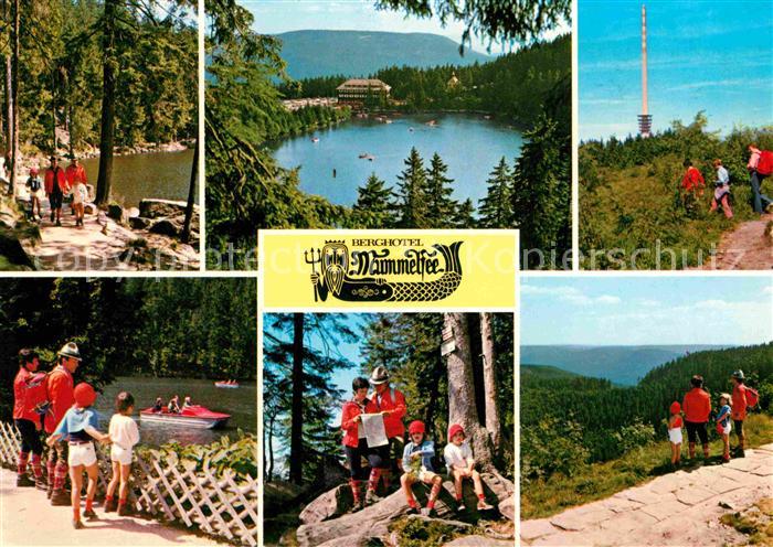 Mummelsee Berghotel Mummelsee Schwarzwaldhochstrasse Wandern