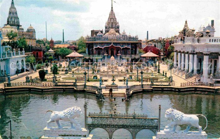 Calcutta Jain Temple Loewen Skulpturen