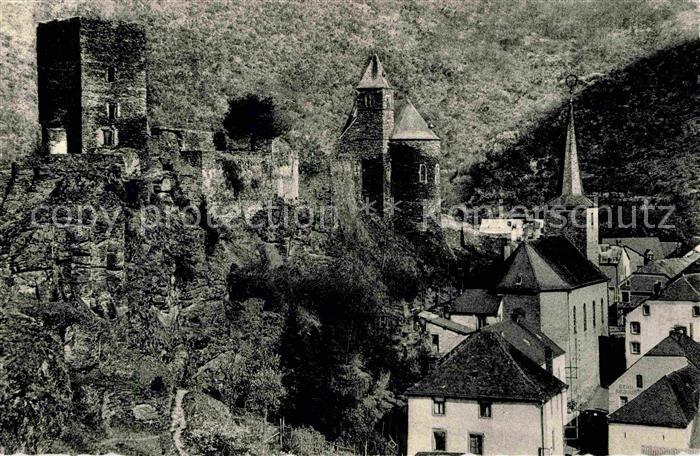 Esch-sur-Sure Les Ruines