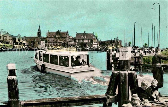 Volendam Hafen Ausflugsboot