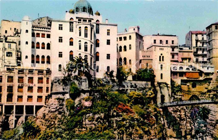 Constantine Algerien Medersa et Passerelle Perregaux