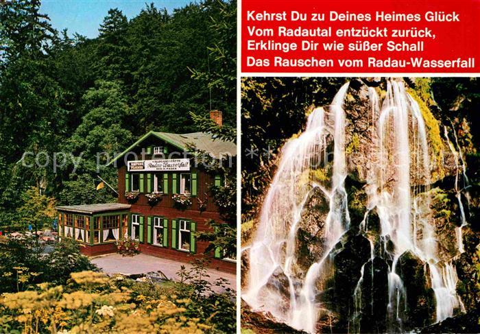 Bad Harzburg Radau Wasserfall Gaststaette
