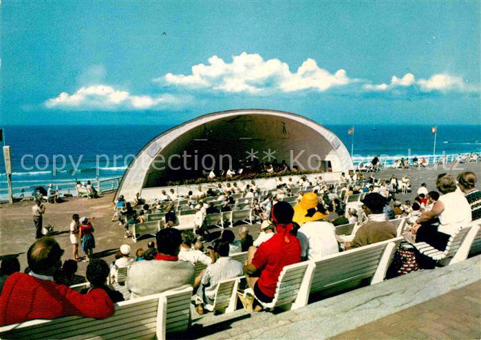 Westerland Sylt Kurkonzert am Strand Nordseeheilbad
