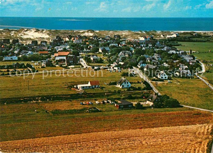 Norddorf Amrum Fliegeraufnahme