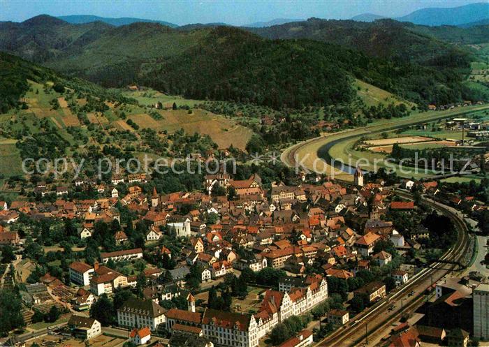 Gengenbach Fliegeraufnahme