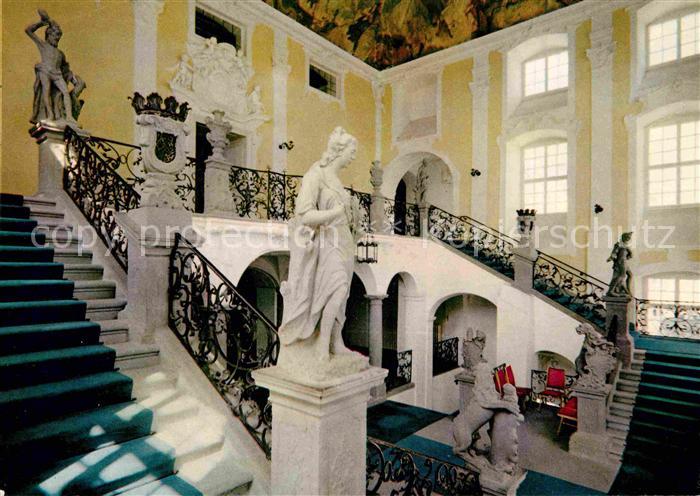 Meersburg Bodensee Vestibuel im neuen Schloss 18. Jhdt. Balthasar Neumann