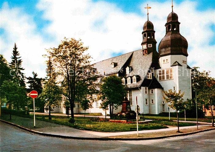 Clausthal-Zellerfeld Goslar Niedersachsen Marktkirche zum Heiligen Geist Groesst