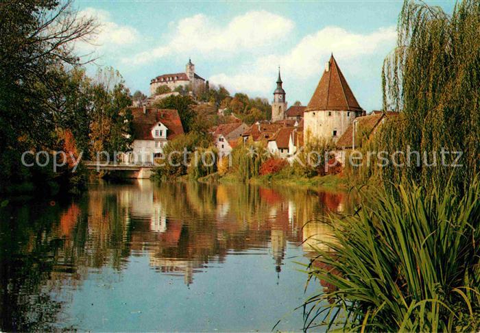 Vaihingen Enz Teilansicht mit Schloss Kaltenstein