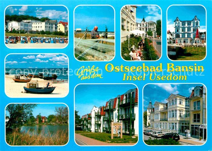 Bansin Ostseebad Hotels Ferienhaeuser Strand Insel Usedom