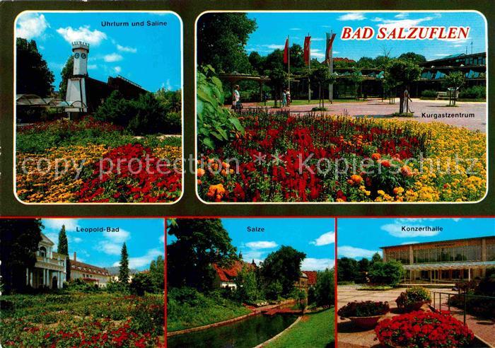 Bad Salzuflen Uhrturm Saline Kurgastzentrum Konzerthalle Salze Leopoldbad