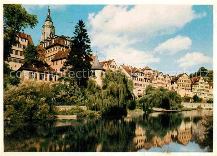 TueBINGEN BW Partie am Neckar mit Hoelderlinturm Universitaetsstadt