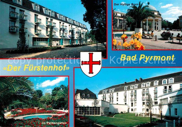Bad Pyrmont Fuerstenhof Hyllige Born Palmengarten