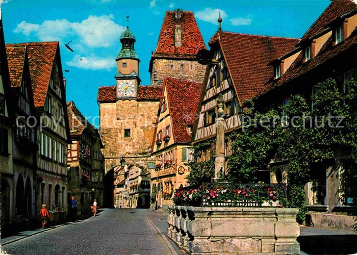 Rothenburg Tauber Roederbogen mit Markusturm
