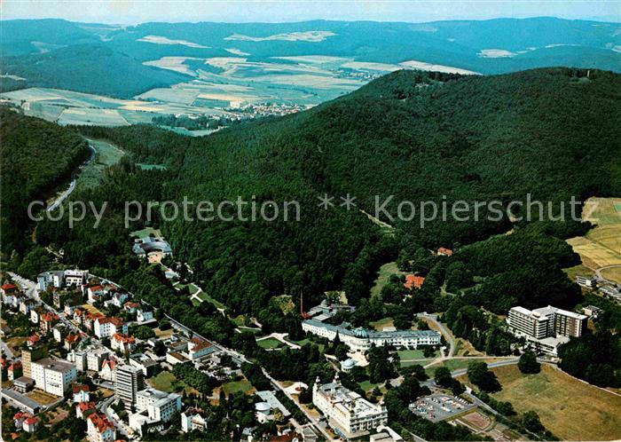 Bad Wildungen und Reinhardshausen Fliegeraufnahme