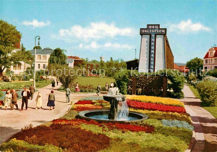 Bad Salzuflen Grosse Saline und Rosengarten