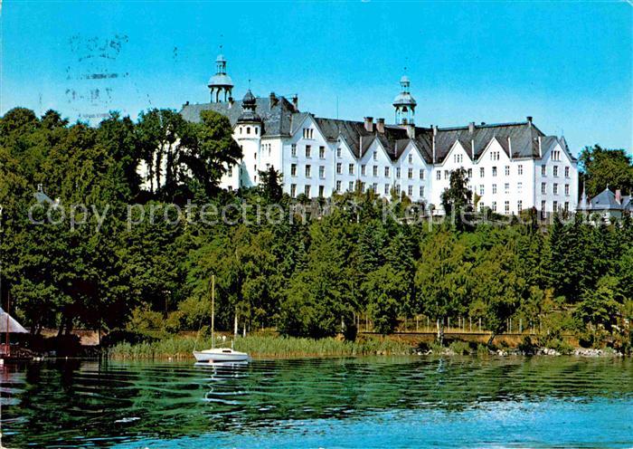 Ploen See Schloss 17. Jhdt. Ploener See Holsteinische Schweiz