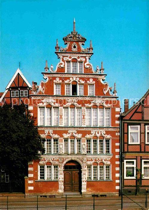 Stade Niederelbe Buergermeister Hintze Haus am alten Hafen Barockfassade 17. Jhd