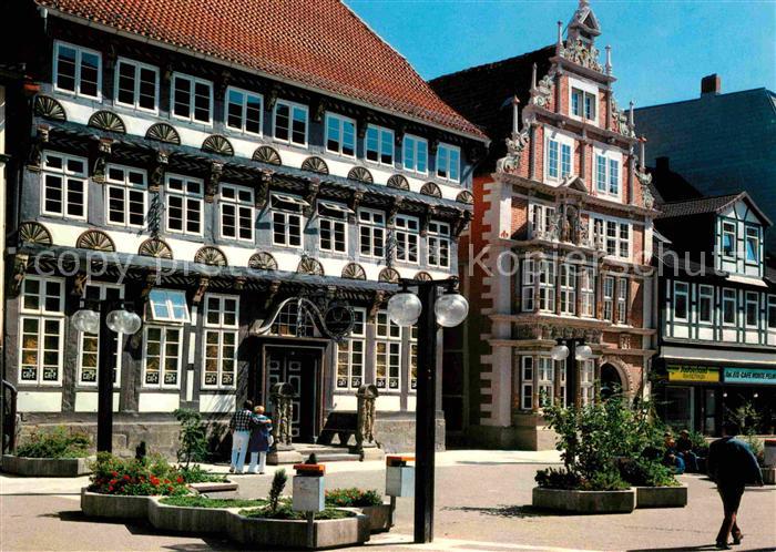 Hameln Weser Stadt der Rattenfaengersage Stiftsherrenhaus Leisthaus 16. Jhdt. Mu