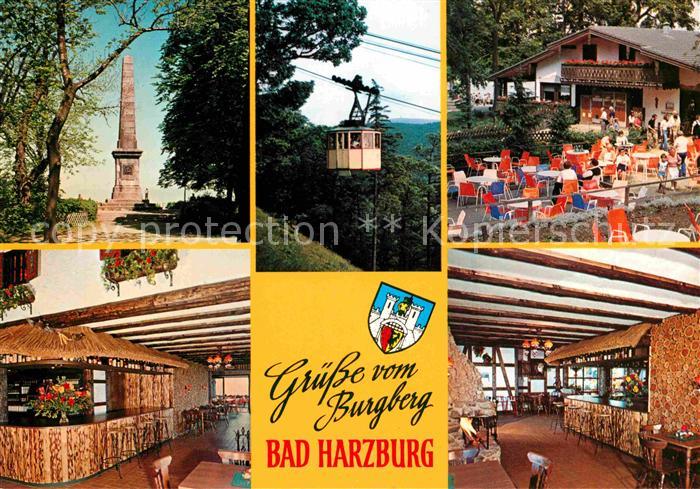 Bad Harzburg Burgberg Cafe Restaurant Bergbahn Historische Staette Kaiser Heinri