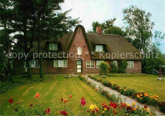 Keitum Sylt Altes Friesenhaus aus dem Jahre 1785 Luftkurort