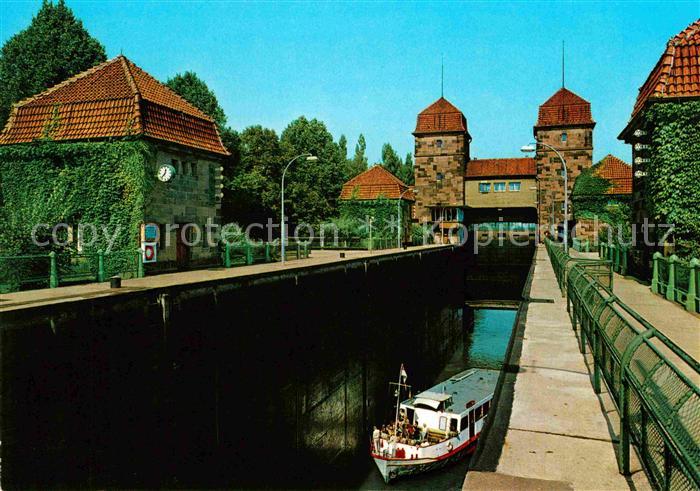 Minden Westfalen Mittellandkanal Schleuse