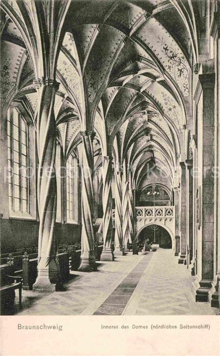 BRAUNSCHWEIG  CITY Dom noerdliches Seitenschiff