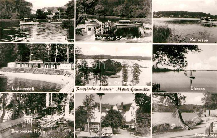 Malente-Gremsmuehlen Dieksee Kellersee Naturpark Holsteinische Schweiz Badeansta