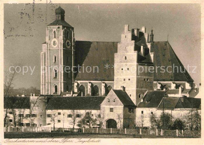 INGOLSTADT  CITY Taschenturm und obere Pfarr