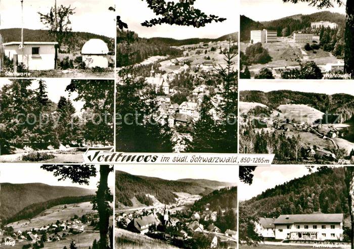 Todtmoos Schwarzwald BW Sternwarte Kurpark Wehrawald Ruette Kurhotel Panorama Sc
