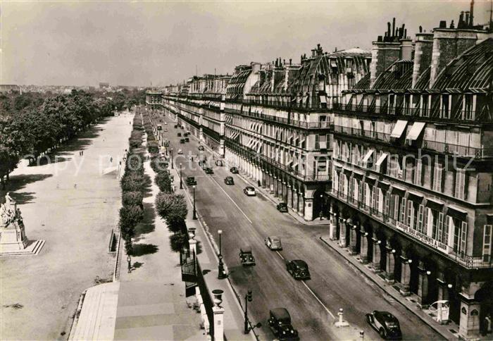 Paris Rue de Rivoli Collection Paris et ses merveilles