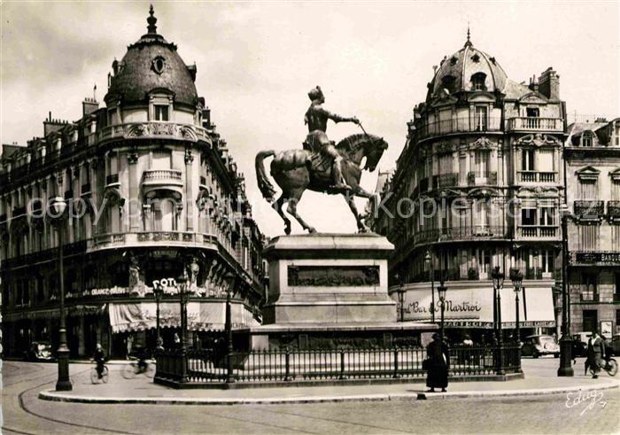 Orleans Loiret Place du Martroi Monument Statue de Jeanne d Arc