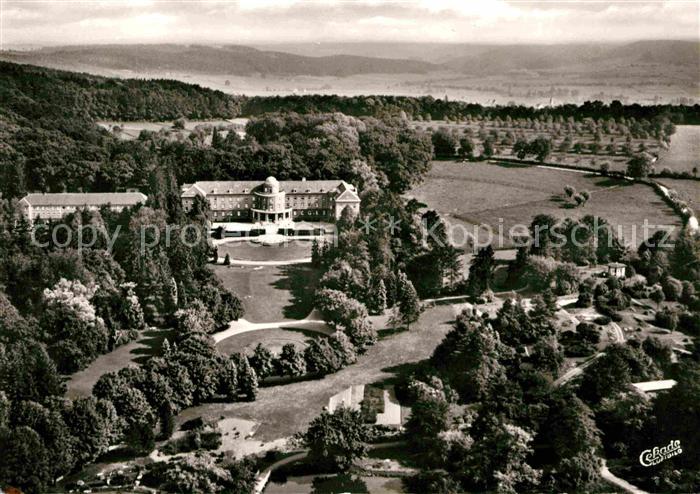 Bad Hermannsborn Kurhaus Fliegeraufnahme
