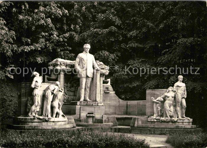 Lazne Jesenik Pomnik vodniho doktora Vincence Priessnitz Denkmal