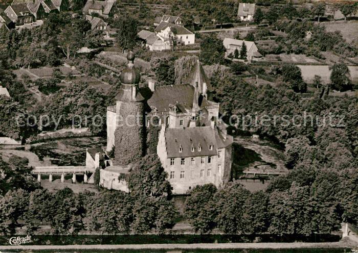 Borken Westfalen Jugendburg Gemen Fliegeraufnahme