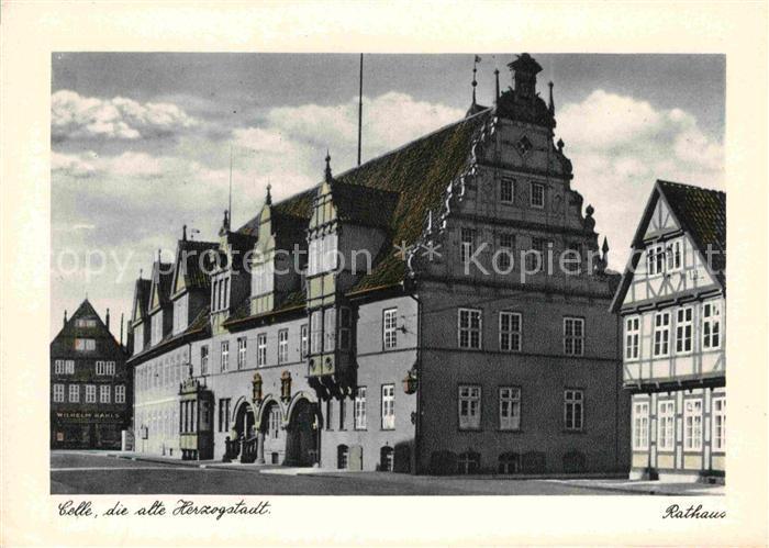 Celle Niedersachsen Rathaus Alte Herzogstadt