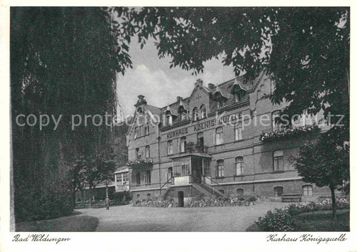 Bad Wildungen Kurhaus Koenigsquelle