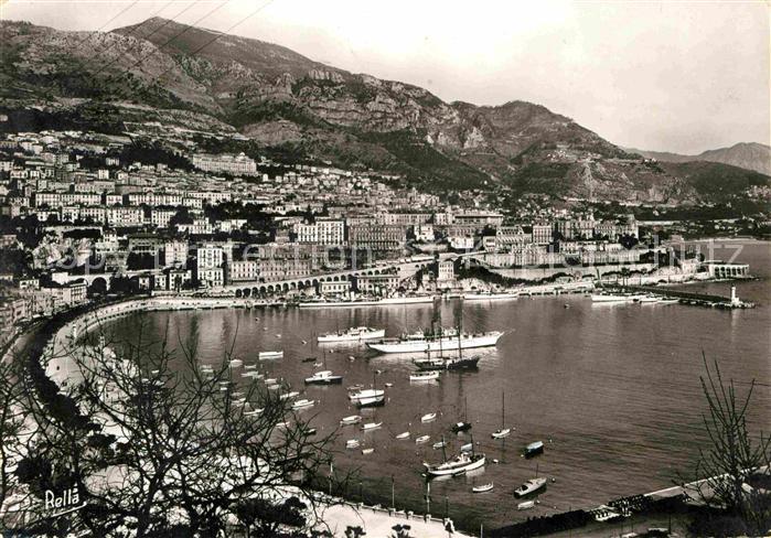 Monte-Carlo et le port de Monaco Cote d Azur